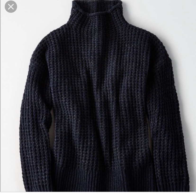 Navy Turtle Neck